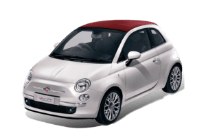 Fiat 500 Cabrio, High-end, sports and luxury car rental