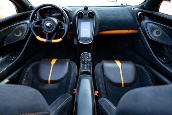McLaren 570 Spyder Naranja Jancars, alquiler de coches de alta gama, deportivos y de lujo