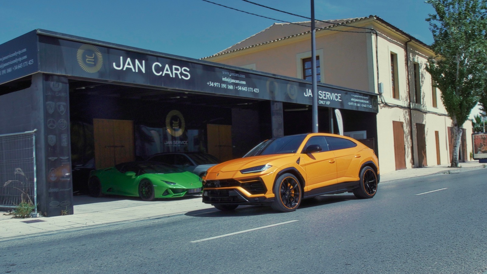 Lamborghini Urus, Jancars, alquiler de coches de alta gama, deportivos y de lujo